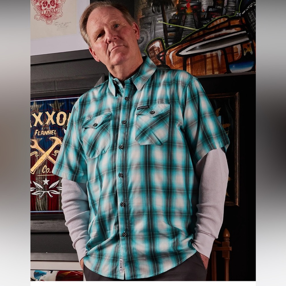 Dixxon Flannel Mens Dogtown Bamboo XL